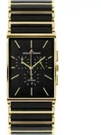 Chronograph JACQUES LEMANS "York", gold (schwarz, goldfarben, schwarz),...