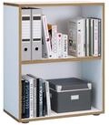 VCM B&uuml;cherregal "Holz B&uuml;ro Regal B&uuml;cher Ordner Aktenregal Salia 2f" 1 Stk. tlg.