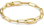 Charm-Armband THOMAS SABO "Charm Club Connect: Paperclip mit einem Connect...