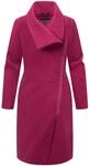 Kurzmantel NAVAHOO "Samtrose 14", Damen, Gr. S (36), lila (beere), Obermaterial: 90%