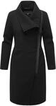 Kurzmantel NAVAHOO "Samtrose 14", Damen, Gr. S (36), schwarz, Obermaterial: 90%