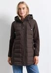 STREET ONE Softshelljacke mit Kapuze mit Tunnelzug im Bund zum Taillieren