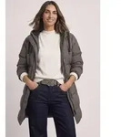 STREET ONE Steppjacke mit Kapuze mit Hahnentrittmuster