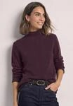STREET ONE Rollkragenpullover aus softem Materialmix