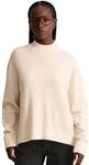 Strickpullover MARC O'POLO DENIM "aus softem Schurwolle-Mix", Damen, Gr. XXS, wei&szlig;