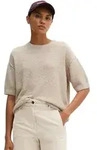 Strickpullover MARC O'POLO "aus Boucl&eacute;-Garn", Damen, Gr. S, natural, Obermaterial: