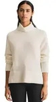 Strickpullover MARC O'POLO DENIM "aus softem Schurwolle-Mix", Damen, Gr. XXS, wei&szlig;