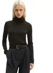 Stehkragenpullover MARC O'POLO "aus Organic Cotton", Damen, Gr. XS, schwarz...