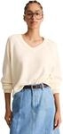 Strickpullover MARC O'POLO DENIM "mit weicher Haptik", Damen, Gr. XXS, beige (wei&szlig;