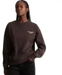 Sweatshirt MARC O'POLO DENIM "aus softer Bio-Baumwolle", Damen, Gr. XXS, braun
