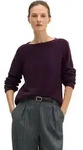 Strickpullover MARC O'POLO "aus Organic Cotton", Damen, Gr. XXS, lila (pure plum),