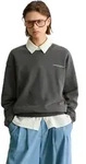 Sweatshirt MARC O'POLO DENIM "aus softer Bio-Baumwolle", Damen, Gr. XXS, grau (light