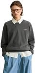 Sweatshirt MARC O'POLO DENIM "aus softer Bio-Baumwolle", Damen, Gr. XXS, grau (light