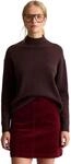 Strickpullover MARC O'POLO DENIM "aus softem Schurwolle-Mix", Damen, Gr. XXS, braun