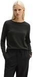 Strickpullover MARC O'POLO "aus softem Schurwolle-Mix", Damen, Gr. XXS, schwarz (coal
