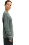 Strickpullover MARC O'POLO "aus Organic Cotton", Damen, Gr. XXS, gr&uuml;n (foggy blau),