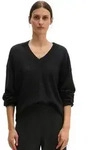 Strickpullover MARC O'POLO "aus softem Schurwolle-Mix", Damen, Gr. XXS, schwarz,