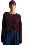Strickpullover MARC O'POLO DENIM "aus Boucl&eacute;-Garn", Damen, Gr. XS, lila...
