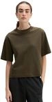 T-Shirt MARC O'POLO "aus Interlock-Jersey", Damen, Gr. XXS, mossy earth,