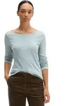 Langarmshirt MARC O'POLO "aus Organic Cotton-Qualit&auml;t", Damen, Gr. XXS, blau