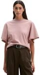 T-Shirt MARC O'POLO "aus Interlock-Jersey", Damen, Gr. S, mild rose, Obermaterial: