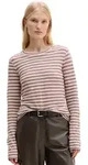 Langarmshirt MARC O'POLO "aus weichem Slub-Jersey", Damen, Gr. XXS, rosa (light