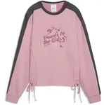 Sweatshirt PUMA "PUMA x POWERPUFF GIRLS Sweatshirt Damen", Damen, Gr. S, poised pink,