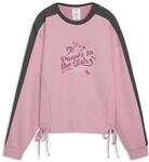 Sweatshirt PUMA "PUMA x POWERPUFF GIRLS Sweatshirt Damen", Damen, Gr. S, poised pink,