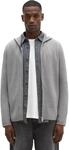 Cardigan MARC O'POLO "aus zertifizierter Bio-Baumwolle", Herren, Gr. S, cloudy grau