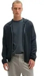 Cardigan MARC O'POLO "aus zertifizierter Bio-Baumwolle", Herren, Gr. S, peppercorn