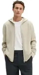 Cardigan MARC O'POLO "aus zertifizierter Bio-Baumwolle", Herren, Gr. S, grau silk,