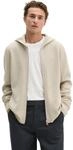 Cardigan MARC O'POLO "aus zertifizierter Bio-Baumwolle", Herren, Gr. S, grau silk,