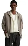 Cardigan MARC O'POLO DENIM "aus Bio-Baumwoll-Mix", Herren, Gr. M, beige (dolphin),