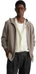 Cardigan MARC O'POLO DENIM "aus Bio-Baumwoll-Mix", Herren, Gr. M, beige (dolphin),