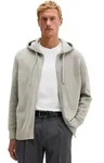 Cardigan MARC O'POLO "aus Bio-Baumwoll-Schuwoll-Mix", Herren, Gr. S, beige (driftwood