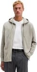 Cardigan MARC O'POLO "aus Bio-Baumwoll-Schuwoll-Mix", Herren, Gr. S, beige (driftwood