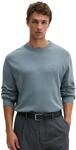 Rundhalspullover MARC O'POLO "aus softem Bio-Bauwoll-Schurwoll-Mix", Herren, Gr. S,