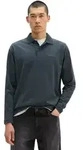 Langarm-Poloshirt MARC O'POLO "aus schwerem Bio-Baumwoll-Jersey", Herren, Gr....