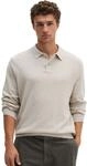 Marc OPolo Langarm-Poloshirt "aus softem Bio-Bauwoll-Schurwoll-Mix"