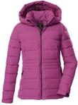 Steppjacke KILLTEC "KOW 10 WMN QLTD JCKT", Damen, Gr. 38, rot (pink), Obermaterial: