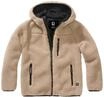 Allwetterjacke BRANDIT "Brandit Damen Kids Teddyfleecejacket Hood", Damen, Gr.