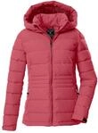 Steppjacke KILLTEC "KOW 10 WMN QLTD JCKT", Damen, Gr. 36, rosa (beere), Obermaterial: