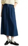 Jeansrock MARC O'POLO DENIM "made with Orange Fiber", Damen, Gr. XS, blau