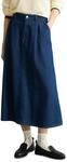Jeansrock MARC O'POLO DENIM "made with Orange Fiber", Damen, Gr. XS, blau