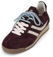 Sneaker MARC O'POLO "aus Velours- und Glattleder", Damen, Gr. 38, lila (schwarz