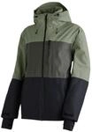 Skijacke MAIER SPORTS "Pleso", Herren, Gr. 54, gr&uuml;n (mehrfarbig), 100% Polyester,