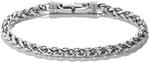 Armband THOMAS SABO "Rebel Steel Armband" Gr. 20, silber (silberfarben),...