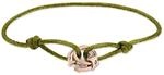 Armband LIEBESKIND BERLIN "Schmuck Geschenk Nylonarmband Lora", rosa