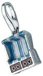 Charm-Einh&auml;nger "Strandkorb, Silber 925", bunt, GIORGIO MARTELLO MILANO,...