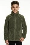 Fleecejacke ICEPEAK "ICEPEAK LOMA JR", Jungen, Gr. 128, gr&uuml;n (light gr&uuml;n), Fleece,